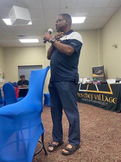 Survivor James Jackson Jr, talks about his heart attack.