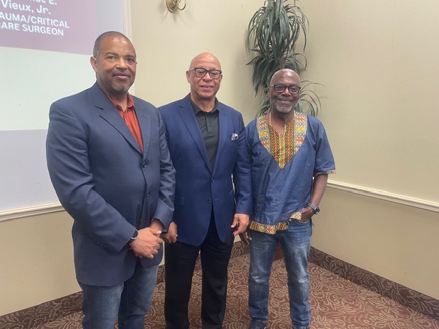 Panelist Drs. Colquitt, Bryant and Guerrier discuss Men's Health